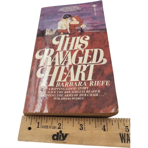 This Ravaged Heart by Barbara Riefe – 1977 Vintage Romance Paperback - Picture 11 of 13